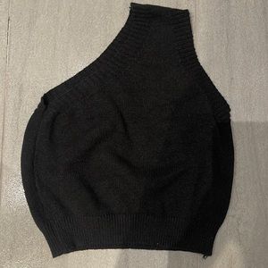 Wool crop top